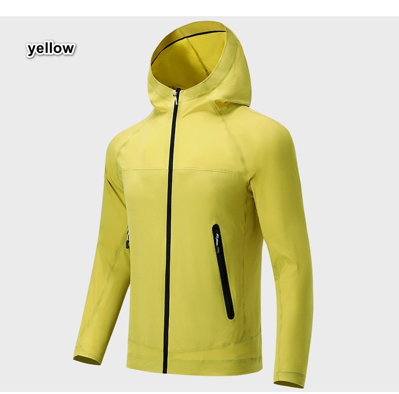 Seamless double-sided sun protection clothing for men and women, anti-UV ice-feel breathable outdoor sports hiking sun protection clothing