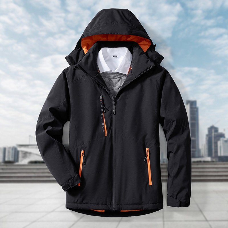 Men's Winter Coat for Outdoor Activities Windproof  Waterproof  and Insulated for Hiking and Skiing