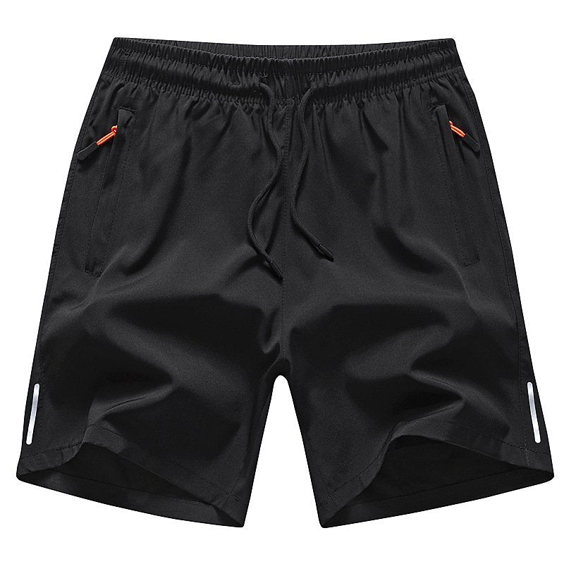 Sports shorts men's summer breathable running fitness five pants ice silk quick dry large size loose casual men's shorts