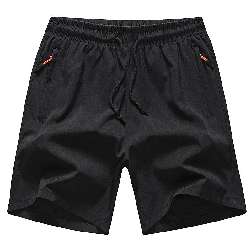 Sports shorts men's summer breathable running fitness five pants ice silk quick dry large size loose casual men's shorts