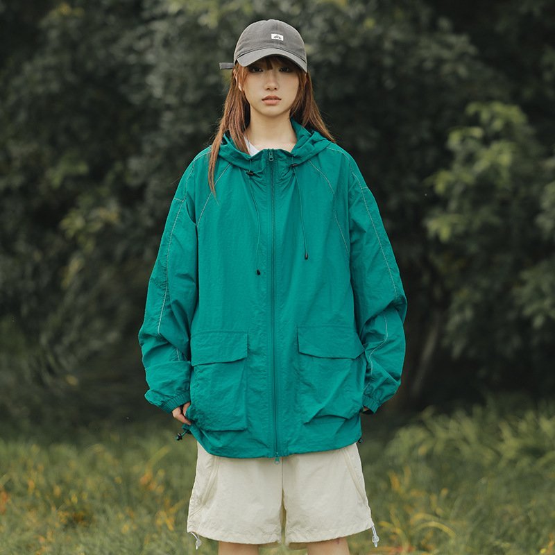 Summer sun protection clothing for outdoor hiking ultra-thin hoode anti-mosquito and anti-UV for men and women